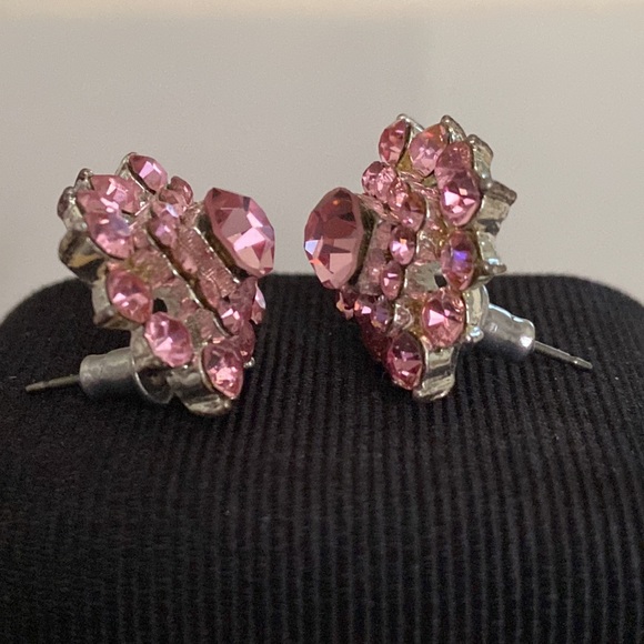 Pink Gemstone earrings - SPARKLE ✨💖 - Picture 3 of 4